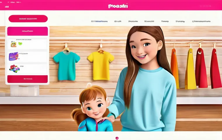 콩순이 굿즈 창업 사례 - **Prompt:** A heartwarming scene in a bright, modern children's playroom in Russia. A happy, fair-sk...