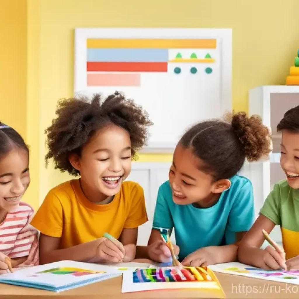 콩순이 애니메이션의 제작 목표 - **Prompt: Learning Through Play and Creativity**
"A cheerful and vibrant animated illustration f...