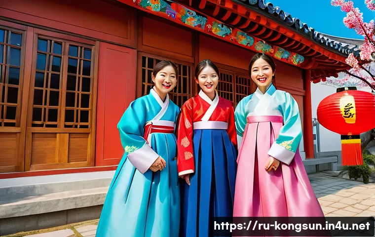 콩순이 캐릭터와 한국 문화 관련 이미지 1