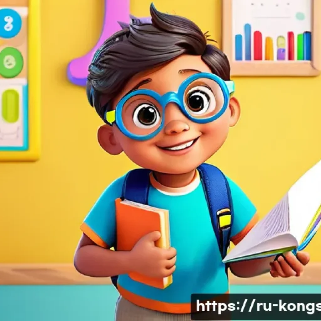 콩순이와 유사 캐릭터 비교 - A cheerful, brightly colored cartoon character designed for children aged 3-5, wearing playful, mode...